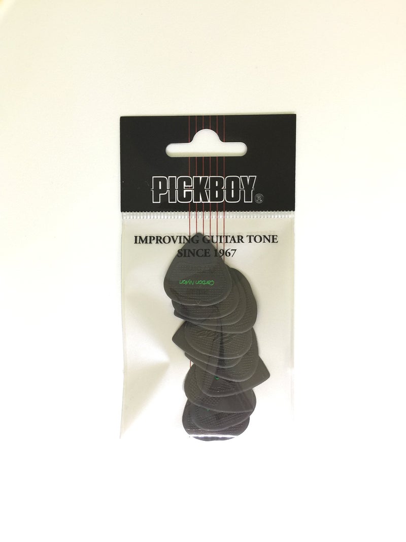 Pickboy Edge, Sharp Tip, Carbon/Nylon, 0.75mm, 10 picks - Image 3